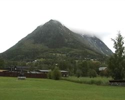 Landschaft vor Lom